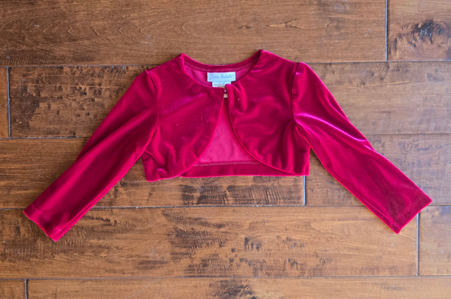 Jona Michelle Ruby Dress+Shrug-4T