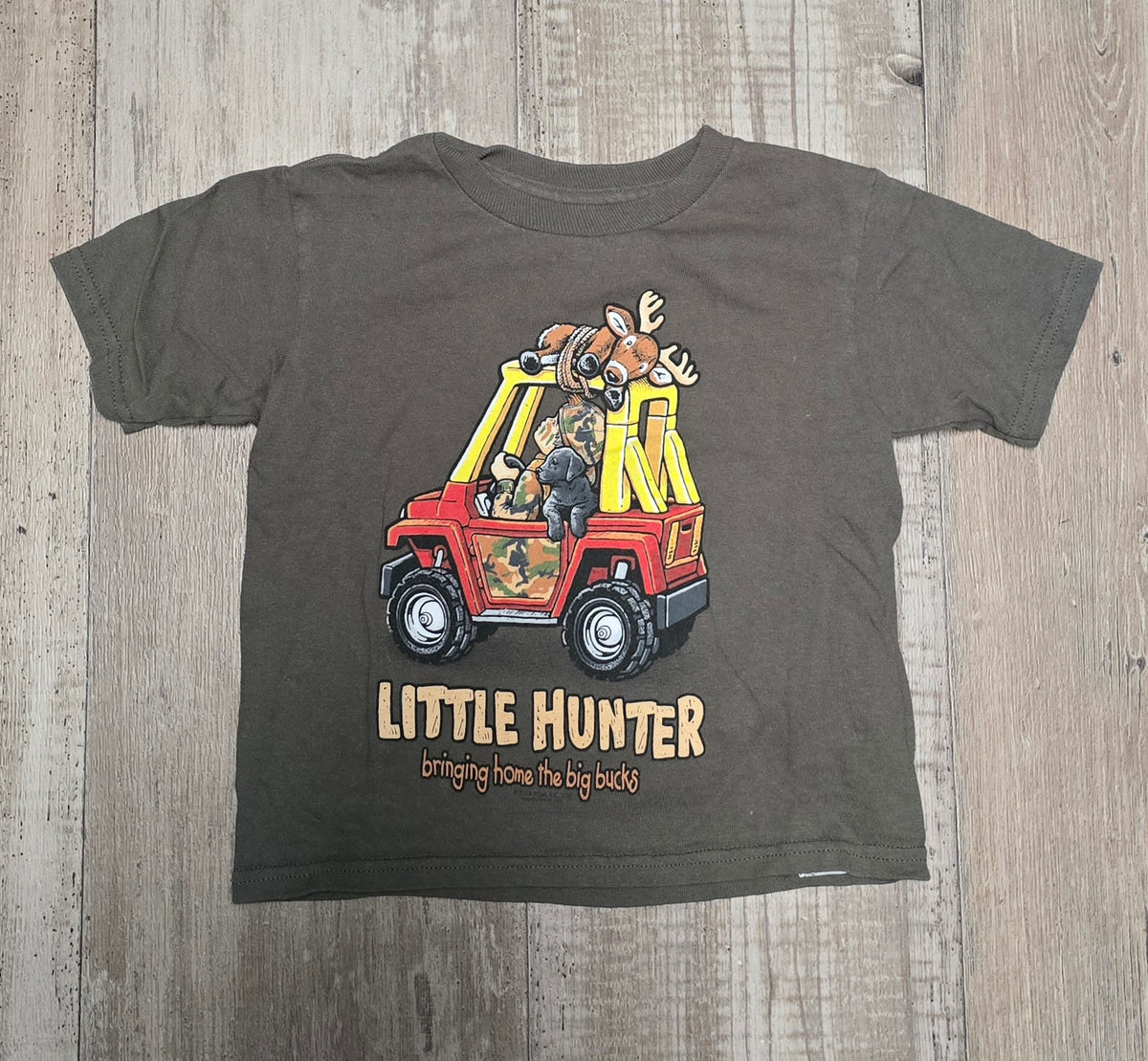 Boys Hunting Graphic T-Shirt – 3T