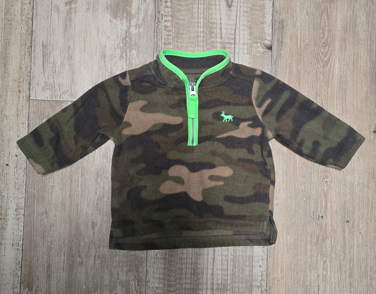 Carter’s Boys Fleece Quarter-Zip Pullover – 3T