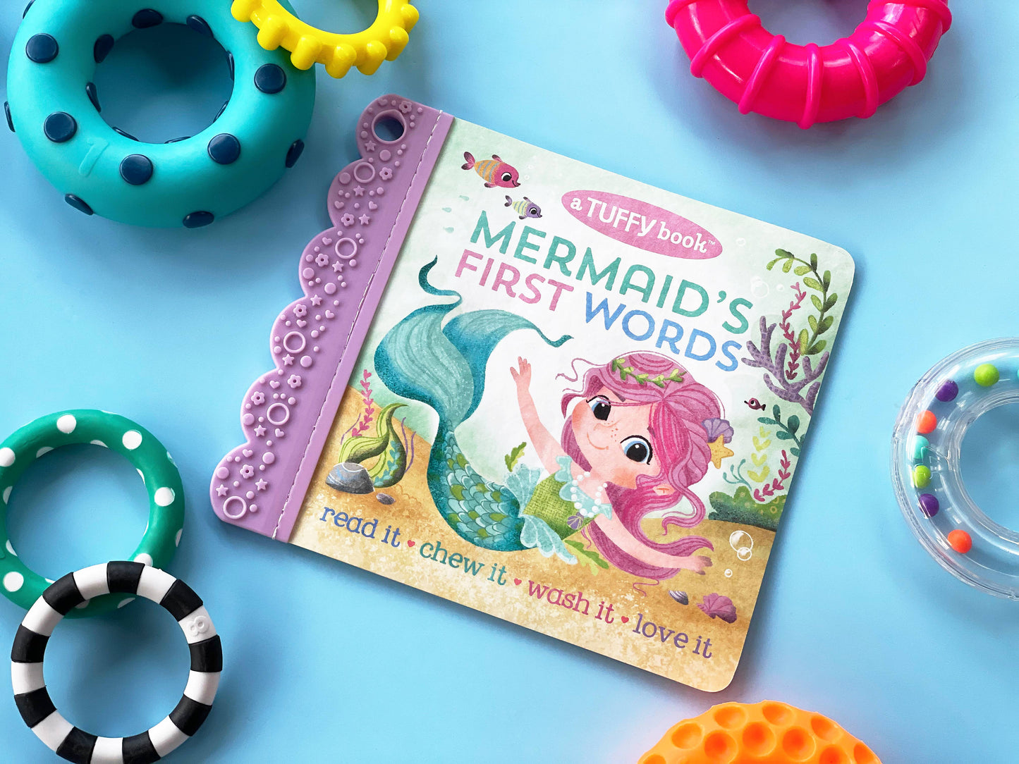 Mermaid's First Words (A Tuffy Teether Indestructible Book)