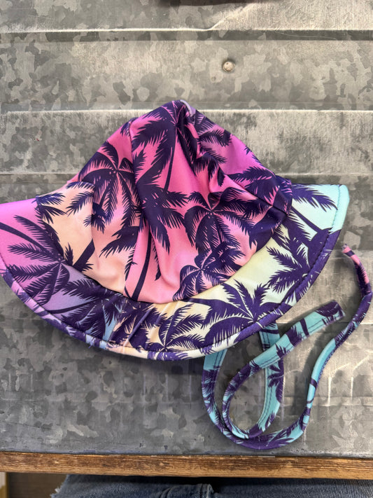 Palmtree Swim Hat - SM