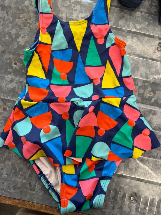 HannaAnderson Geometric Swimsuit - 3T