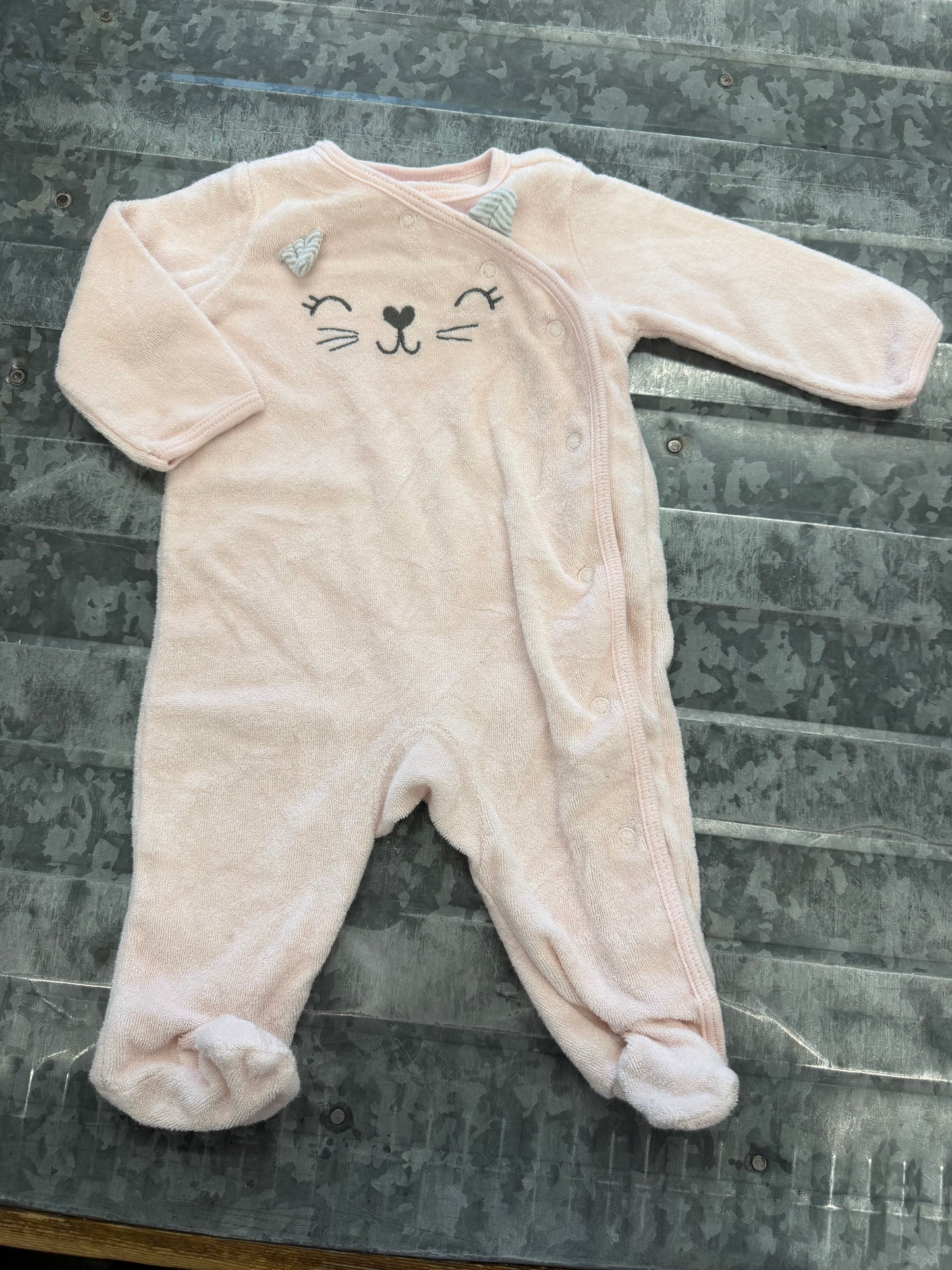 Carter Pink Kitty Sleeper - 3M
