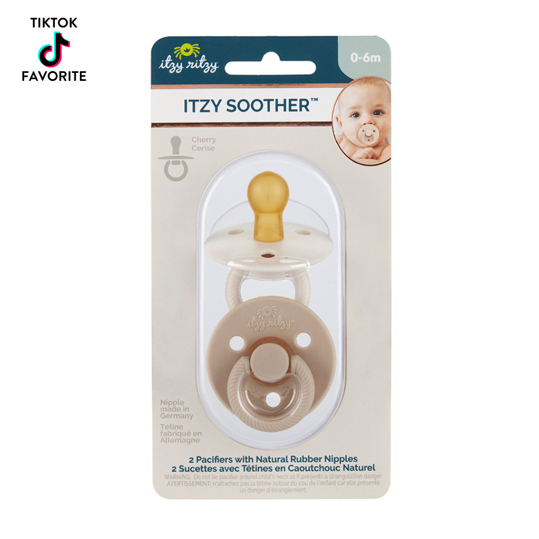 Itzy Soother - Natural Rubber Paci Sets