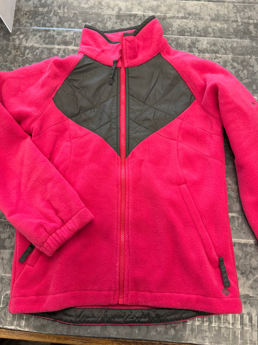 Columbia Pink Fleece Jacket - 10/12