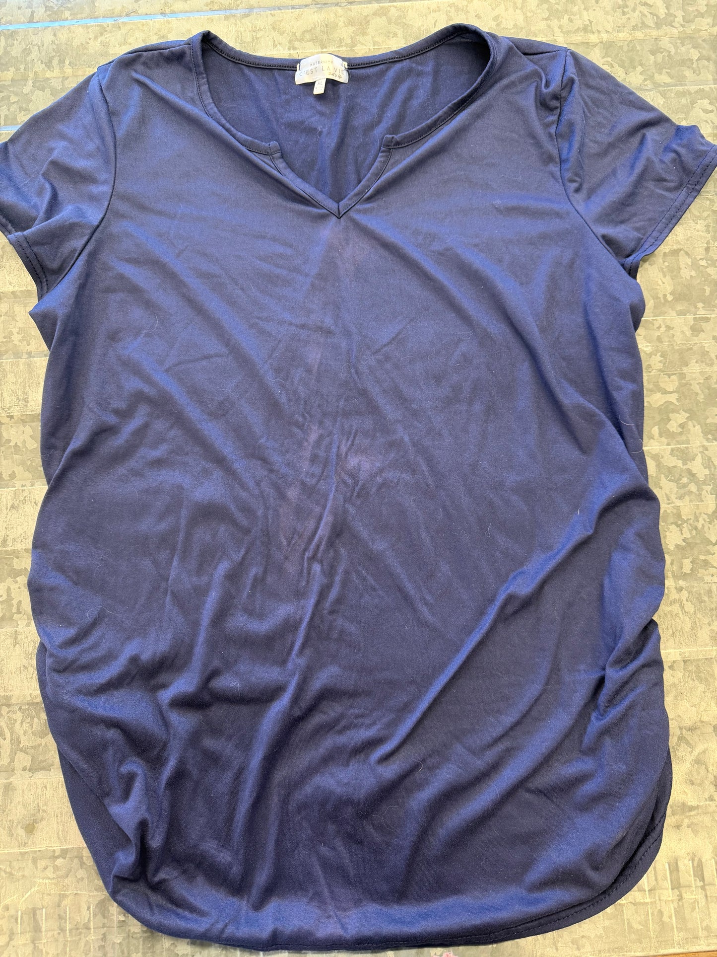 C'est La Vie Maternity Shirt - XL