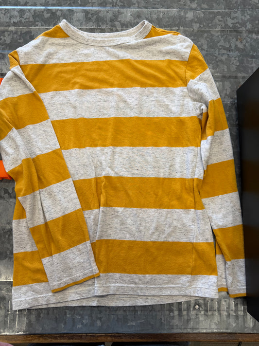 Cat&Jack Yellow Striped Shirt - 8/10