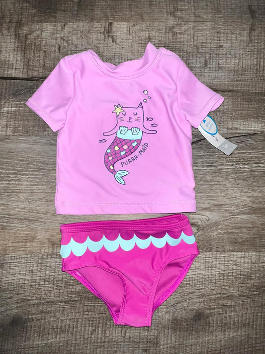 NWT Carter's Two-Piece Swimsuit-6M