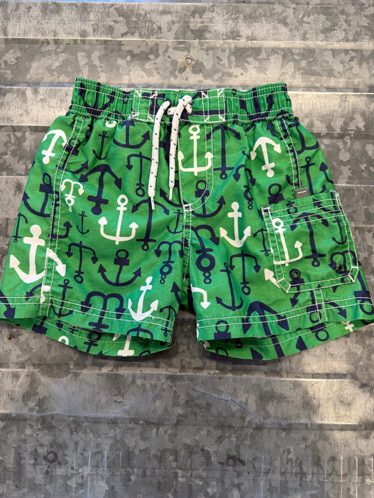 Carter Green Anchor Trunks - 2T