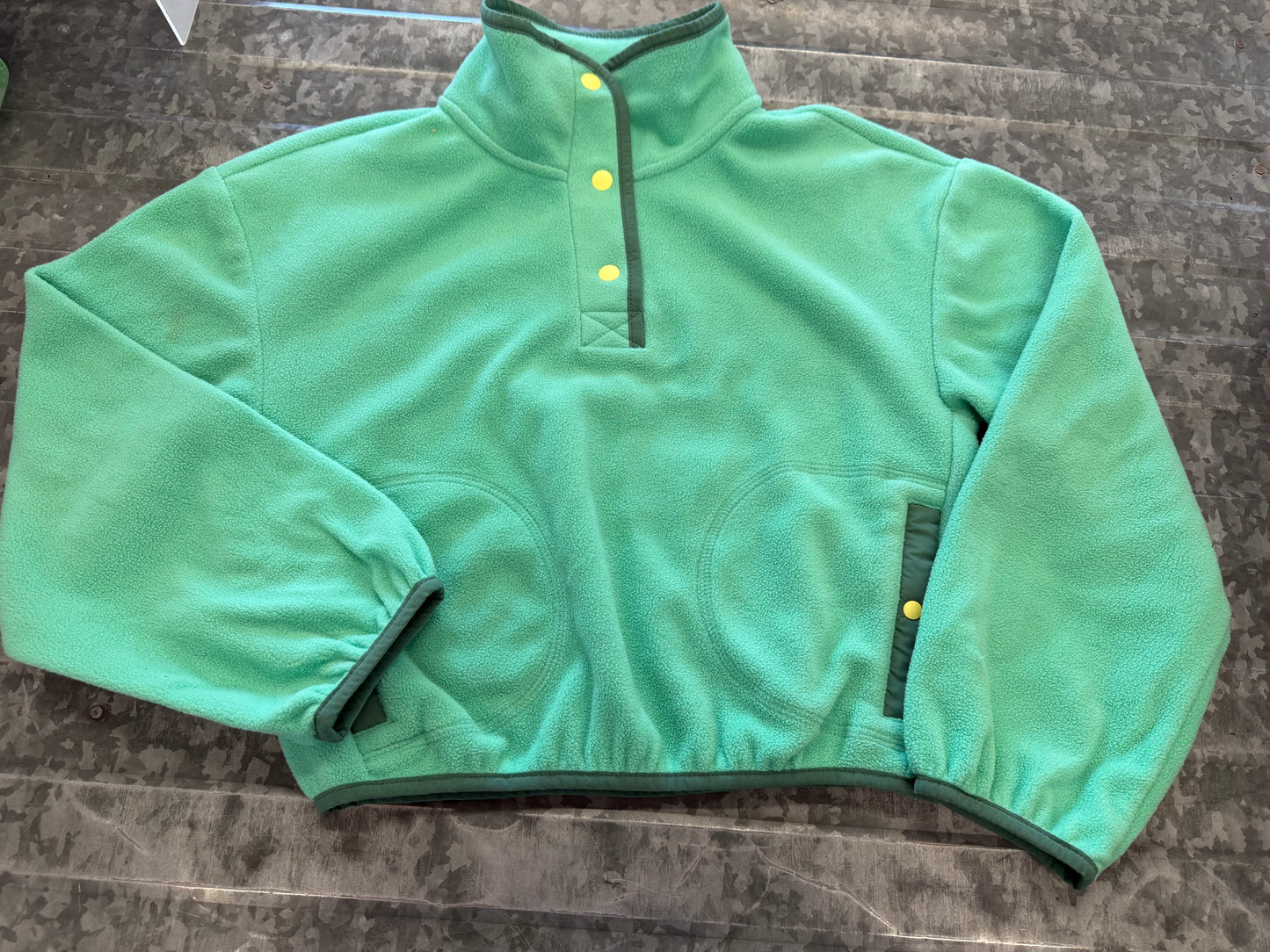 Never Not Hustling Crop Sweater - 10/12
