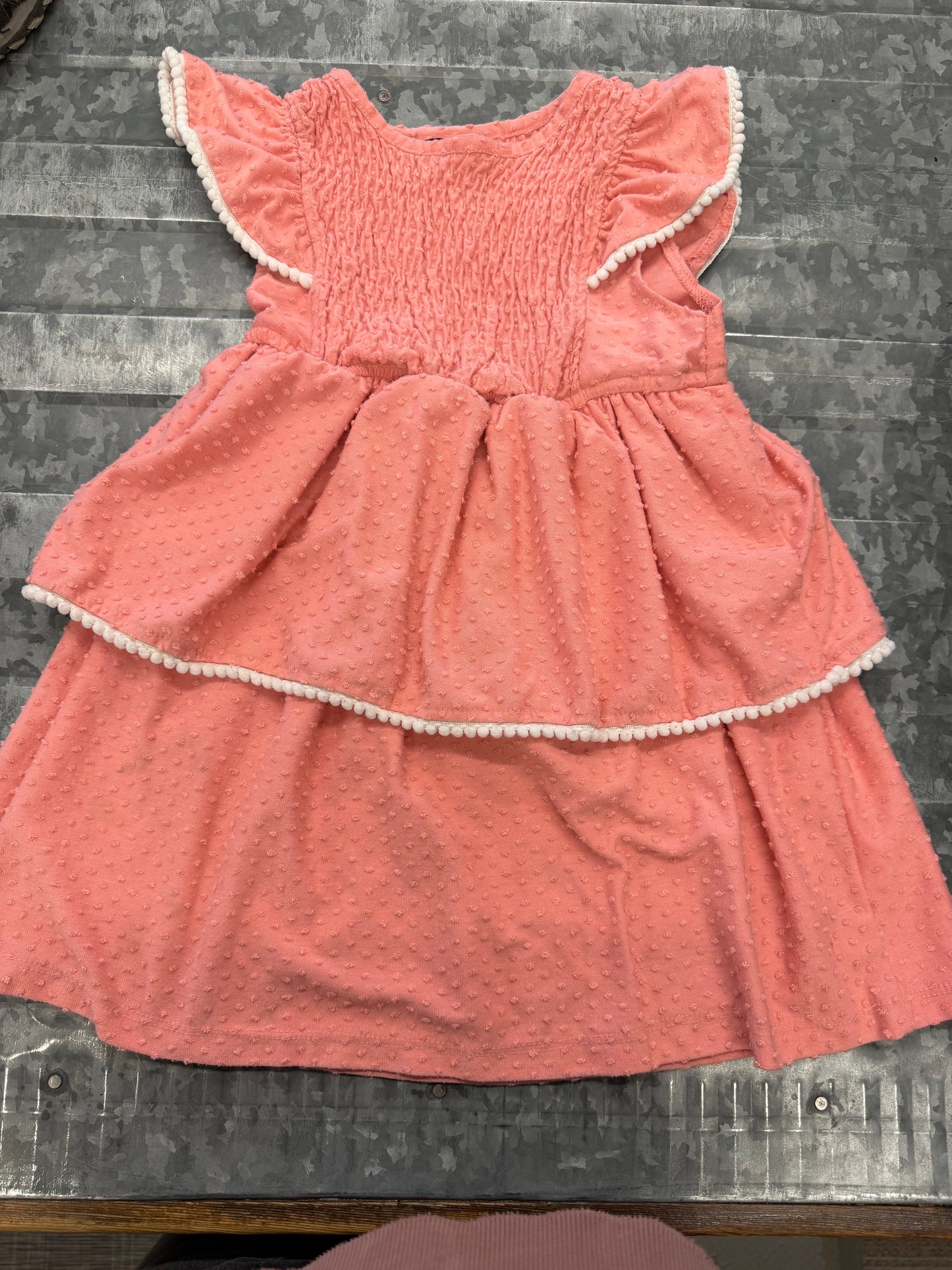 My Destiny Pink Ruffle Dress - 5/6