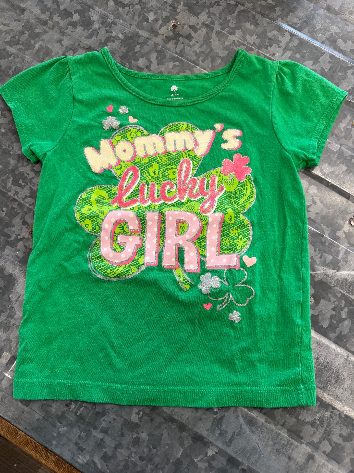 Celebrate Mommys Luck Shirt - 5