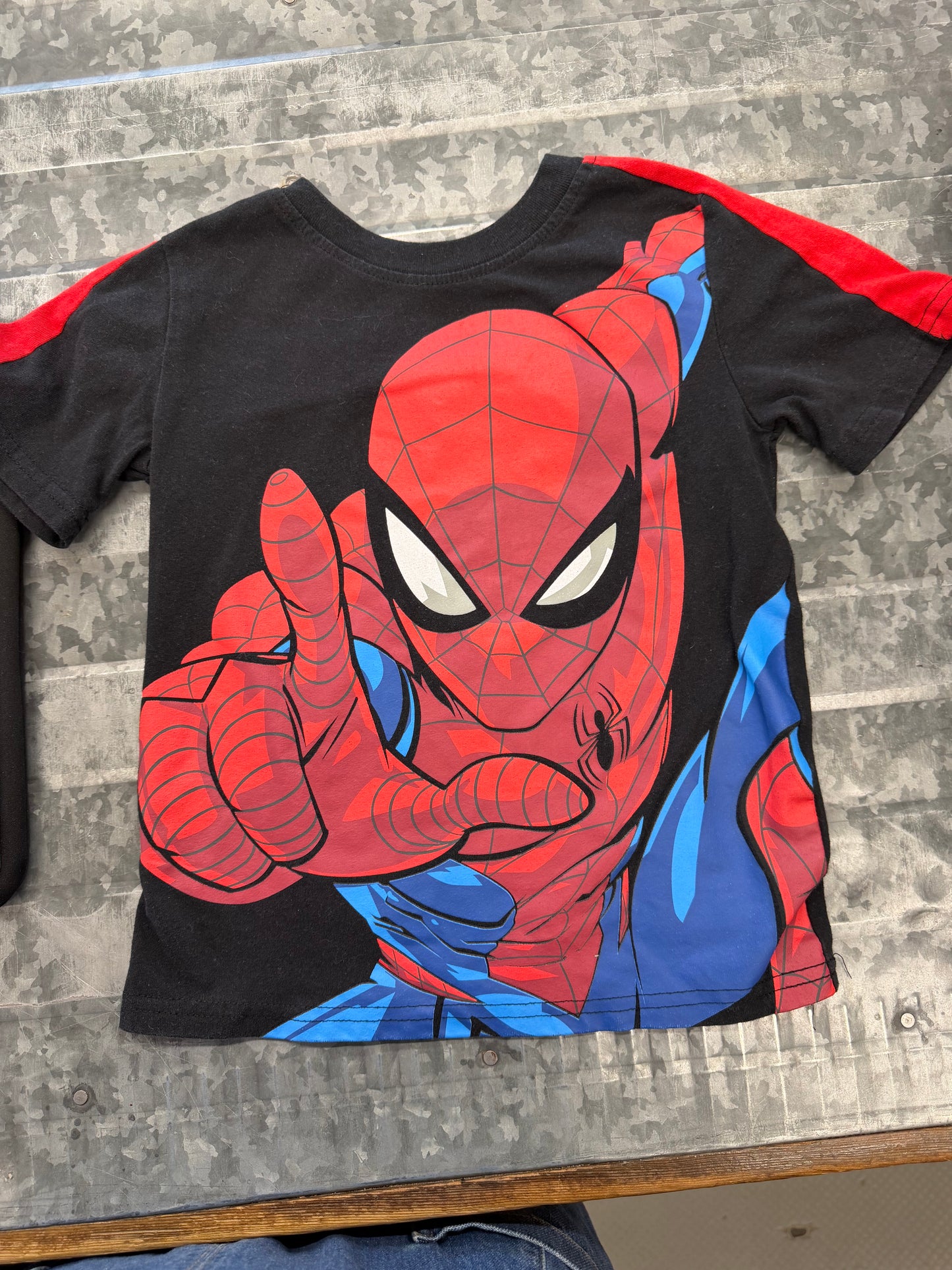 Marvel Spider Man Black Shirt - 4