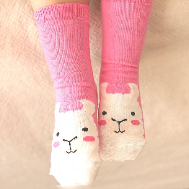 Llama Zoo Socks Baby Animal Socks