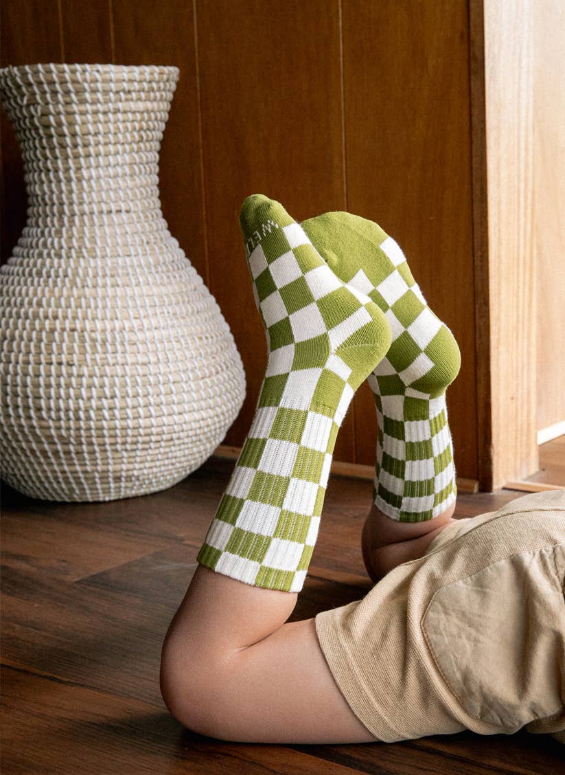 Kids Checkerboard Socks (+6 Colors)