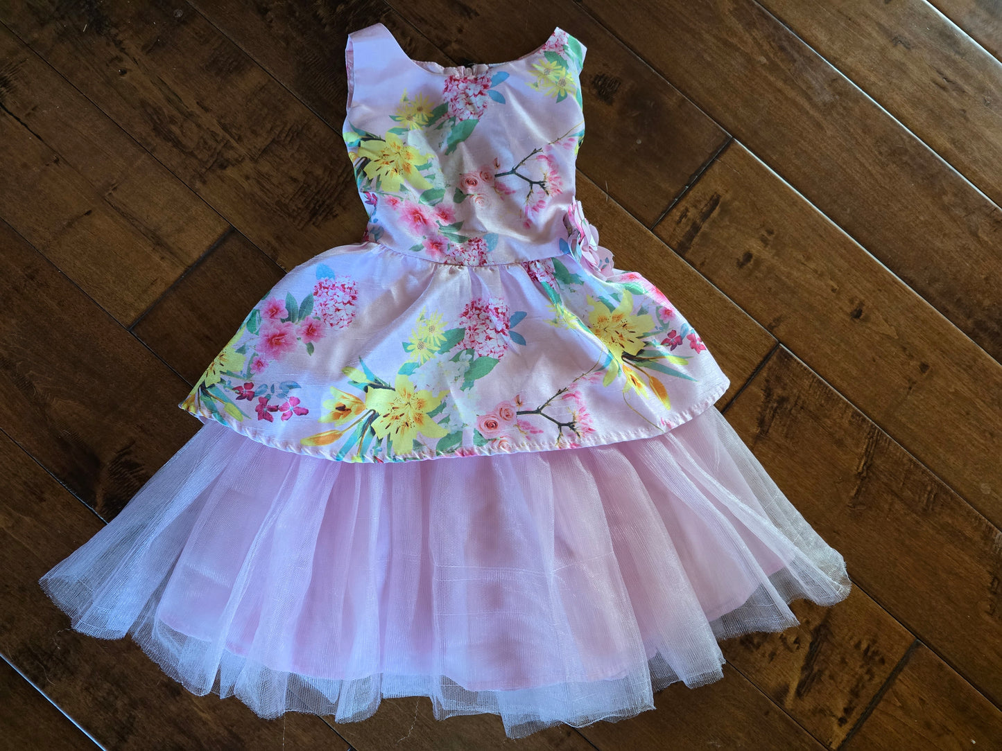 Wonder Nation Floral Formal Dress-5T