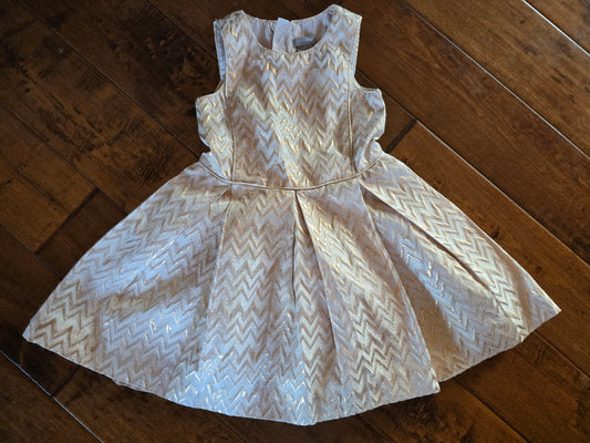 Tahari Chevron Formal Dress-4T