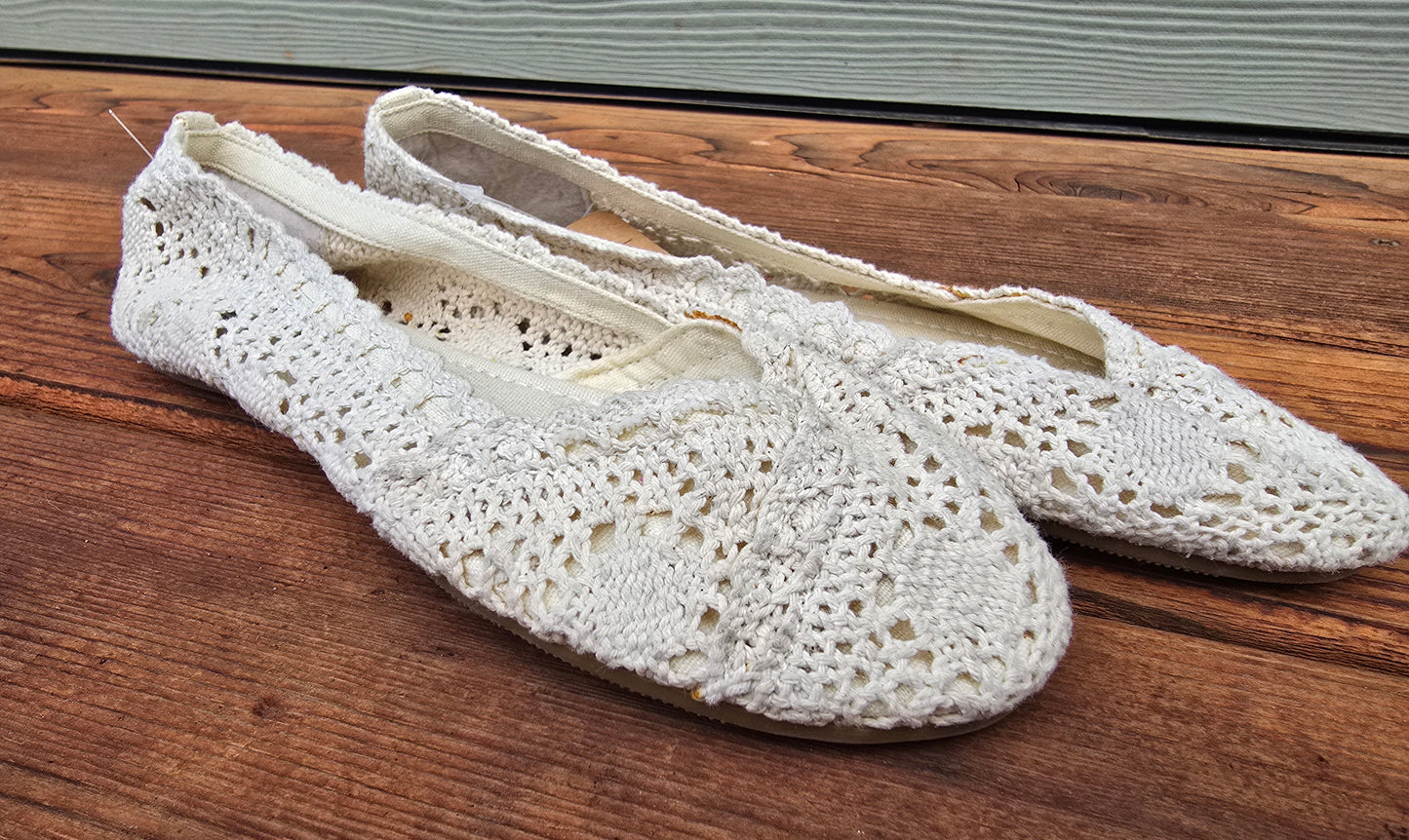 Soda Crochet Flats-3Y