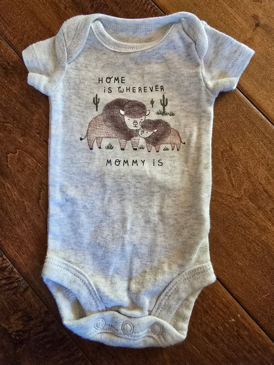 Carter's Buffalo Onesie-PRE/NB