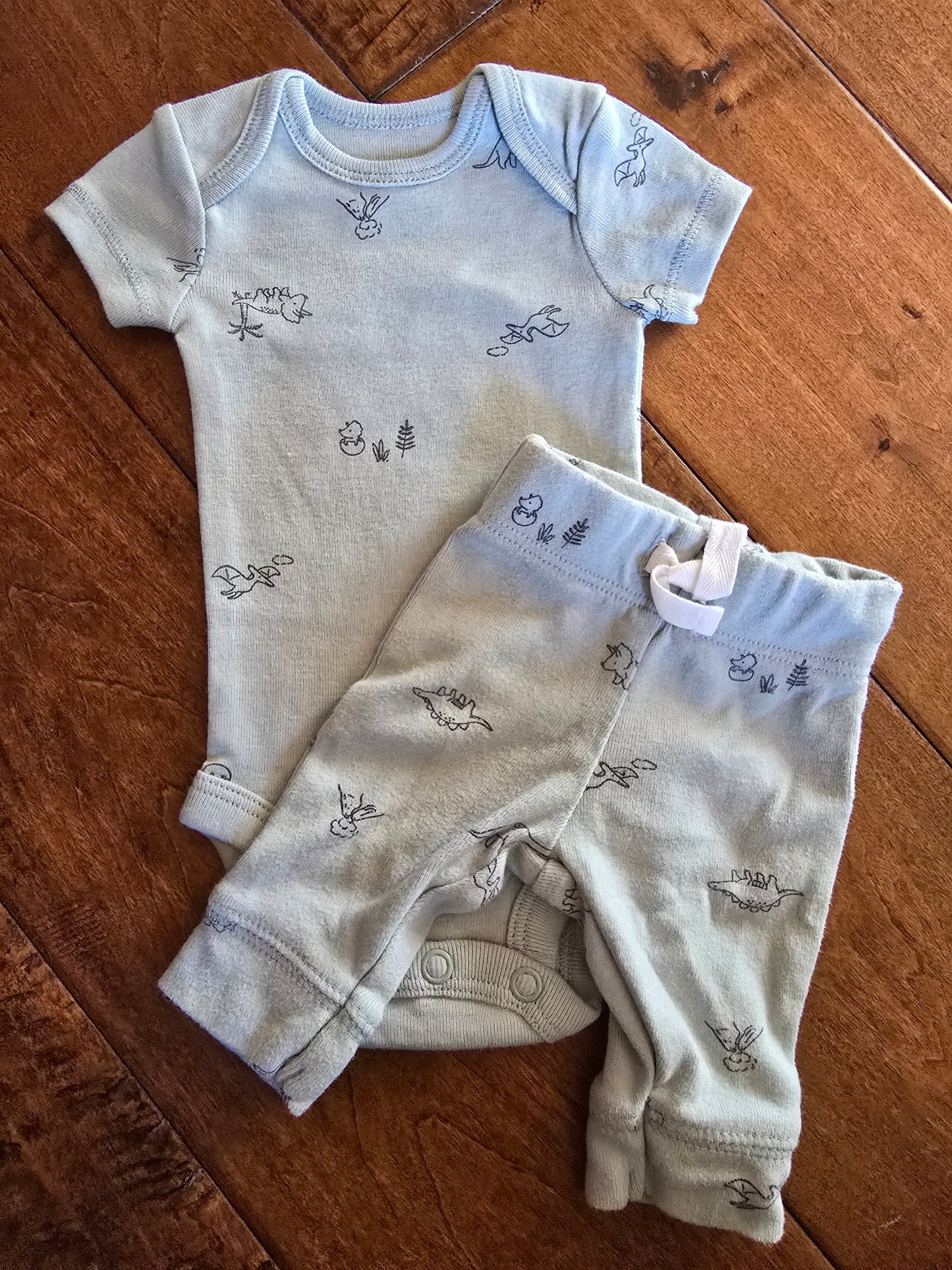 Carter's Dino Onesie Set-PRE