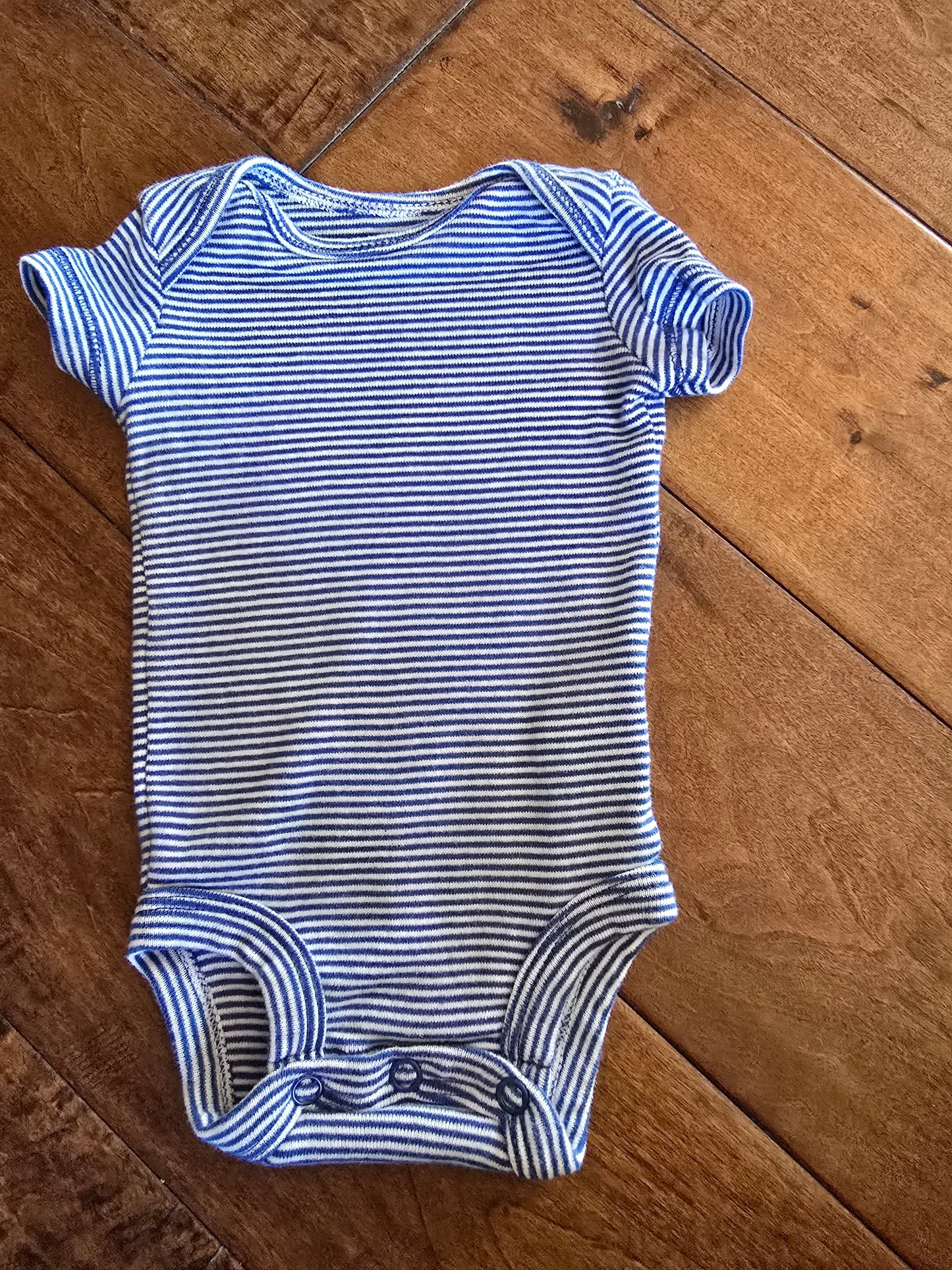 Carter's Blue Onesie-NB