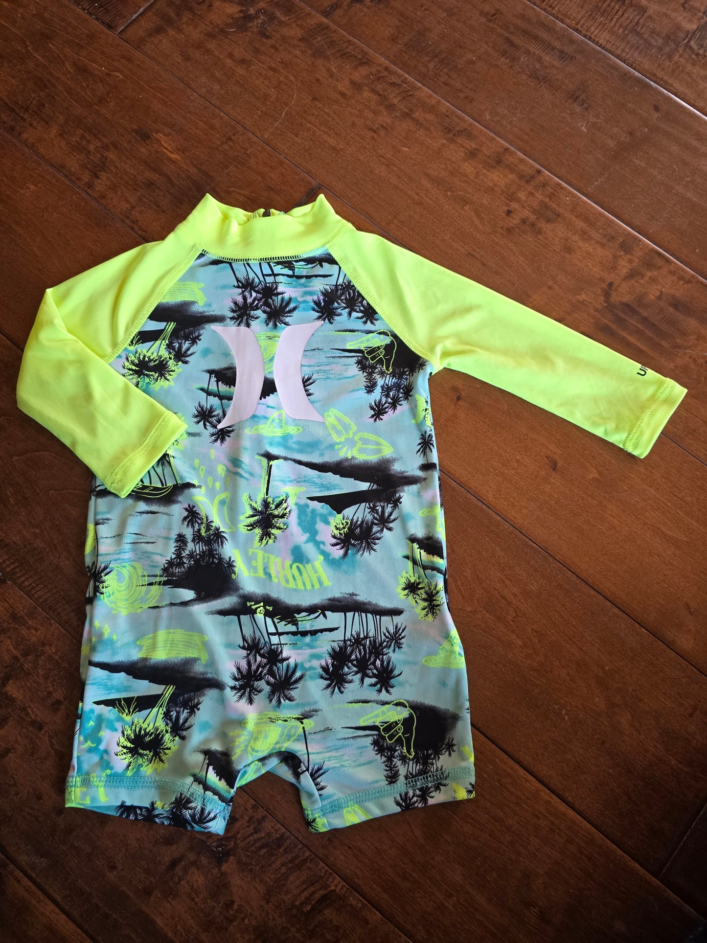 Hurley Palm Swim Jumpsuit-6M