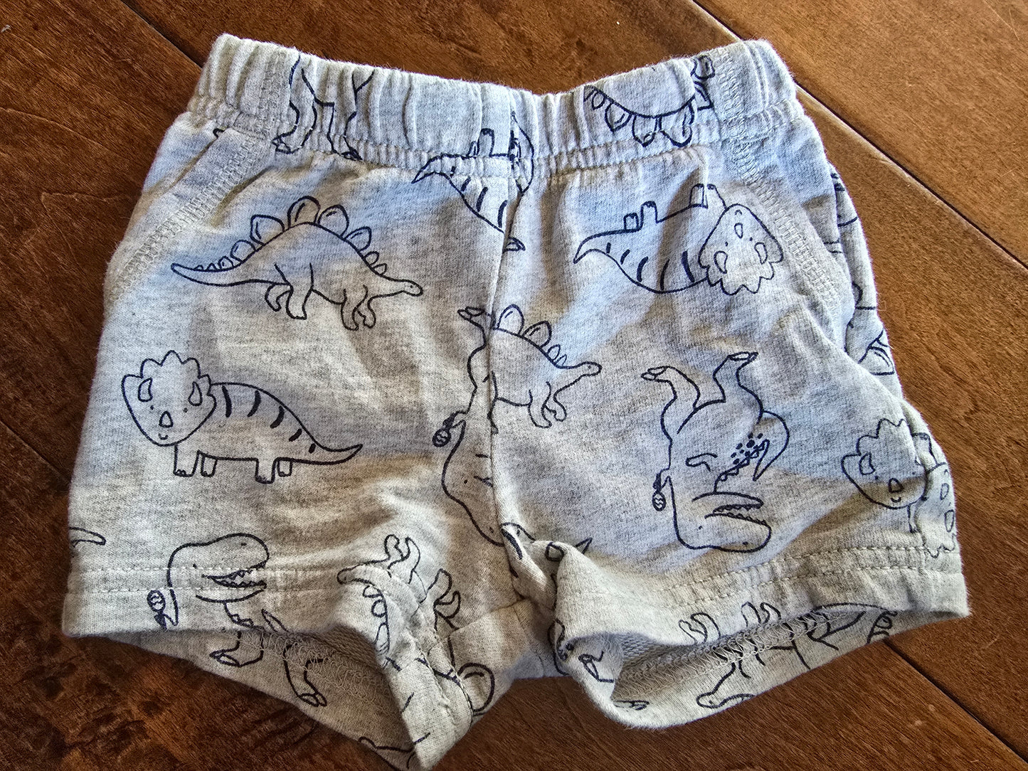 Carter's Dino Pull-On Shorts-6M