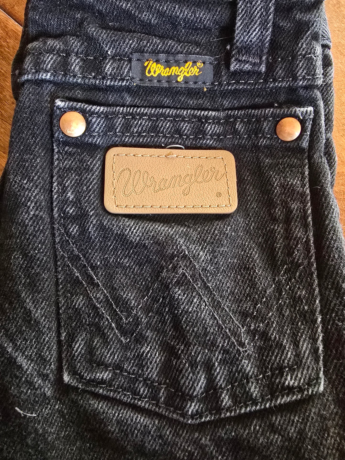 Wrangler Black Jeans-3T