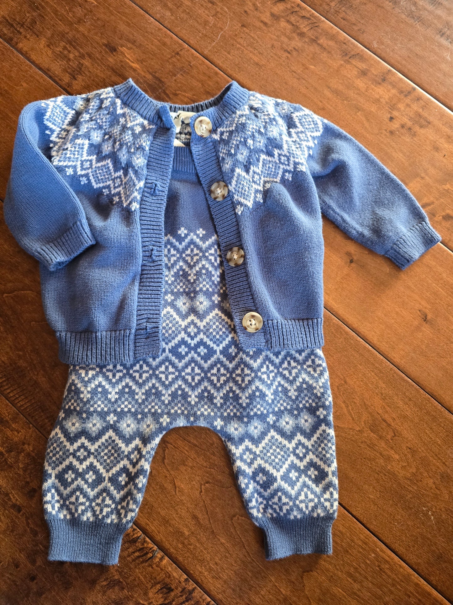 Cotton On Baby Knit Sweater Set-3/6M