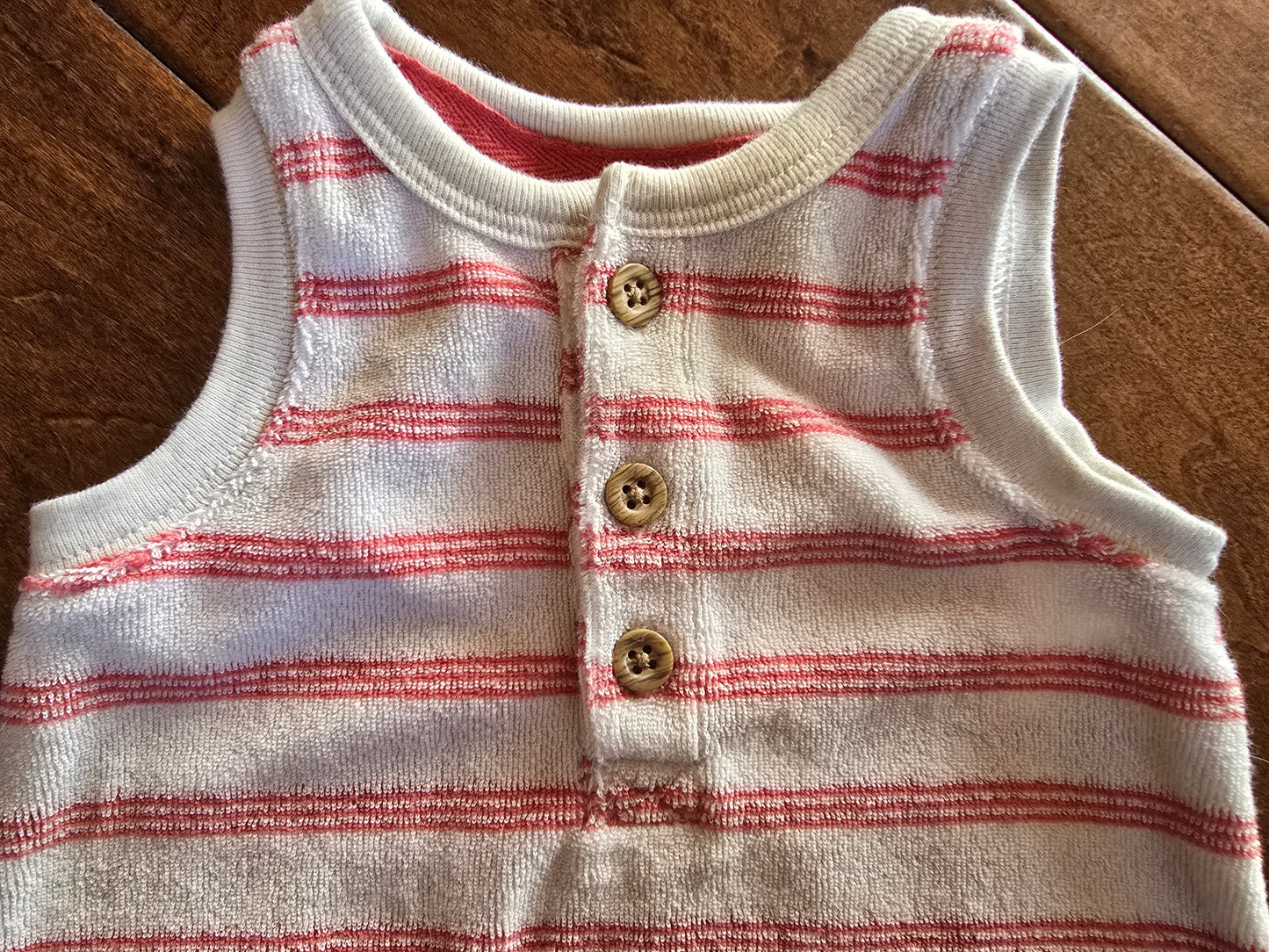 Carter's Red Stripe Tank Jumper-3M