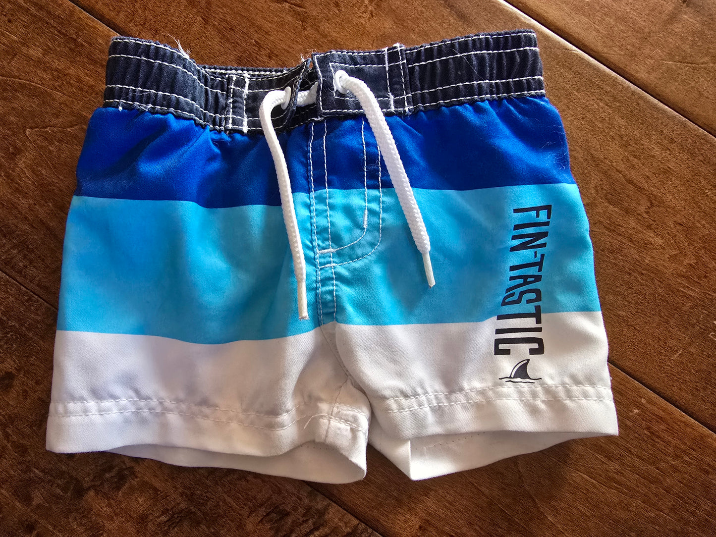 KoalaKids Fin-tastic Swim Trunks-0/3M