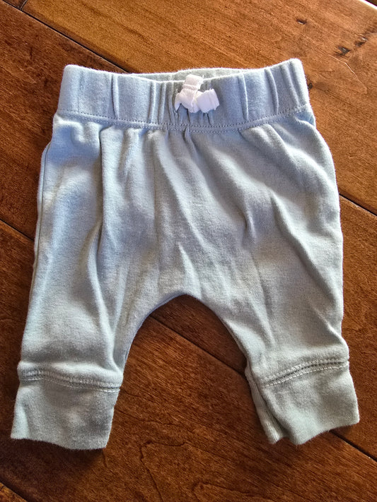 Carter's Sky Blue Leggings-PRE/NB