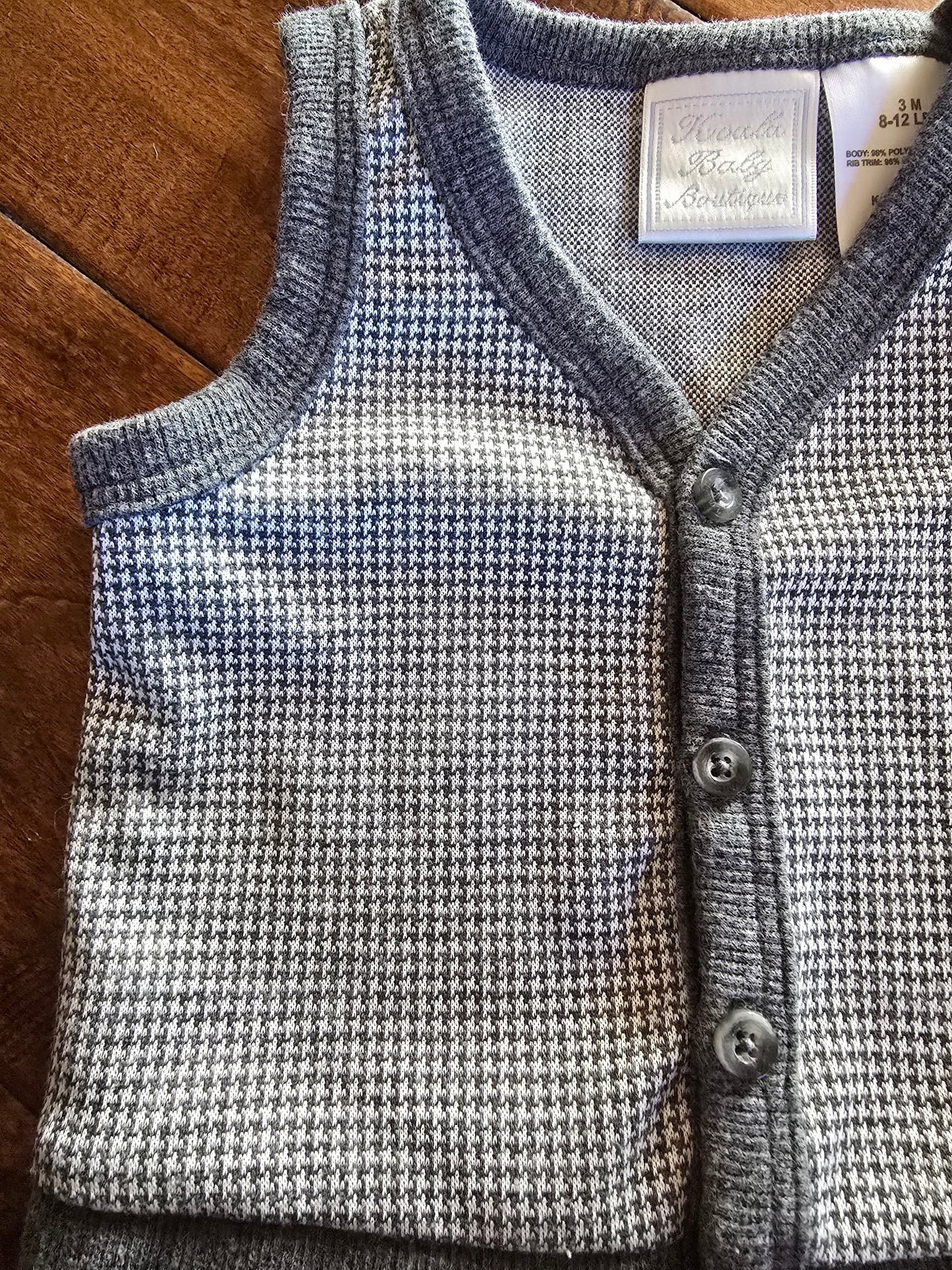 Koala Baby Sweater Vest-3M