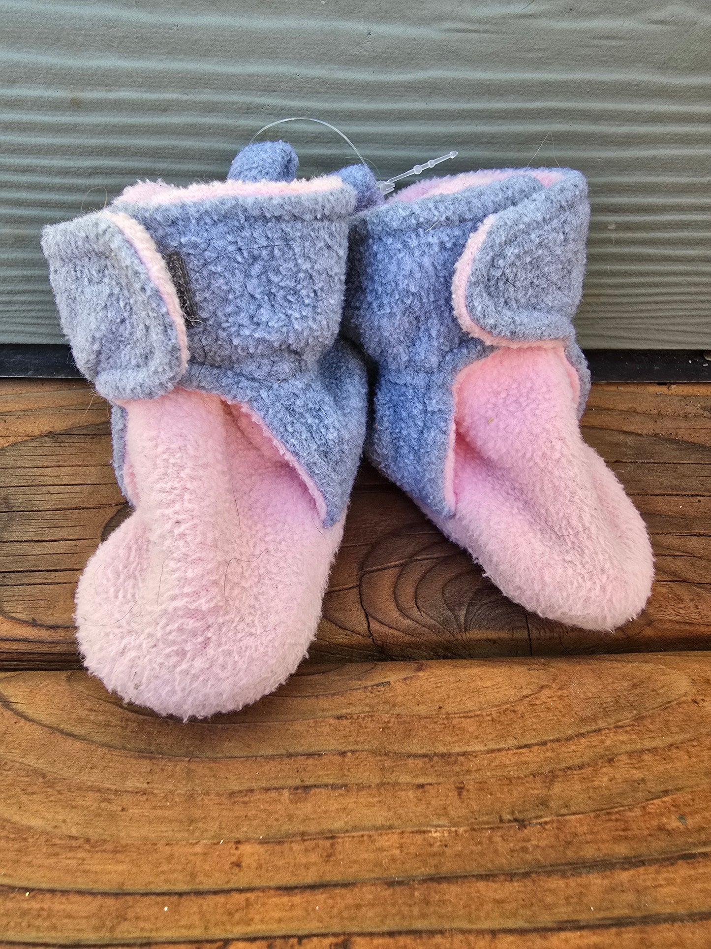 HB Fleece Slipper Boots-2INF