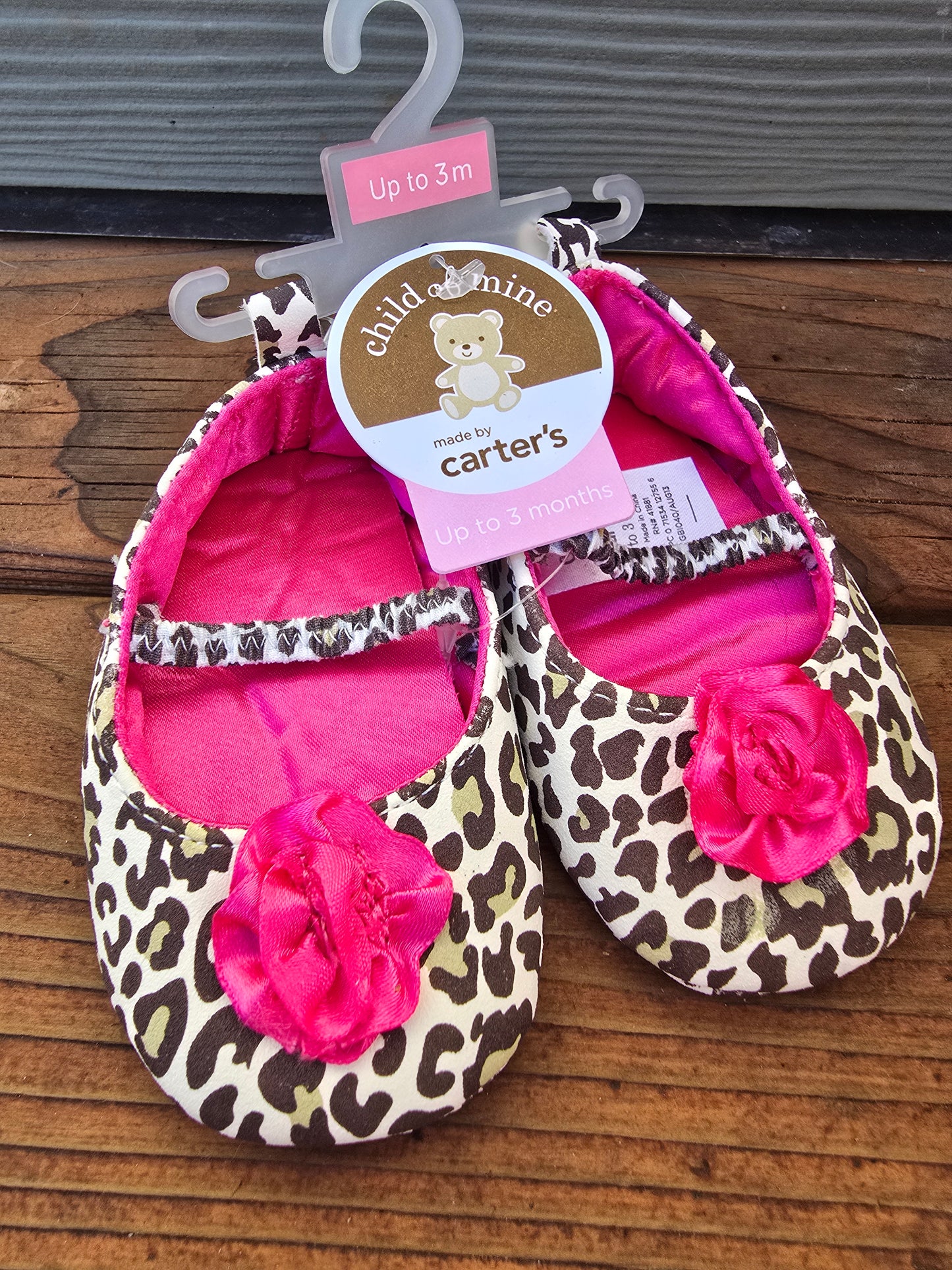 NWT Carter's Leopard Dress Sandal-1INF