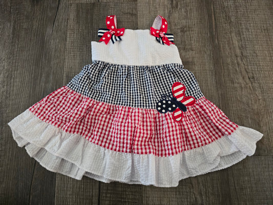 Emily Rose Two Piece Patriotic Dress-12M