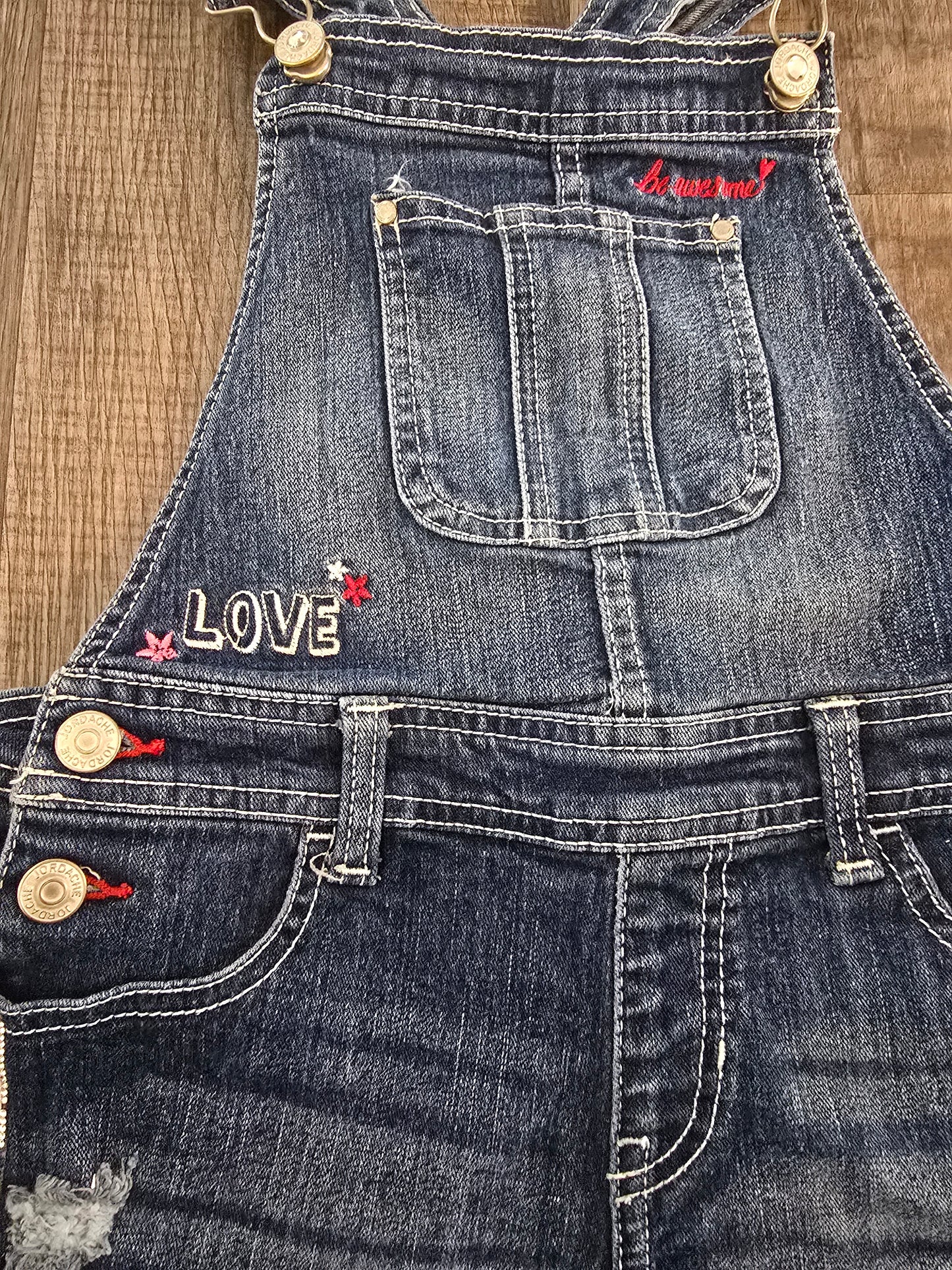 Jordache Patch Overalls-10/12