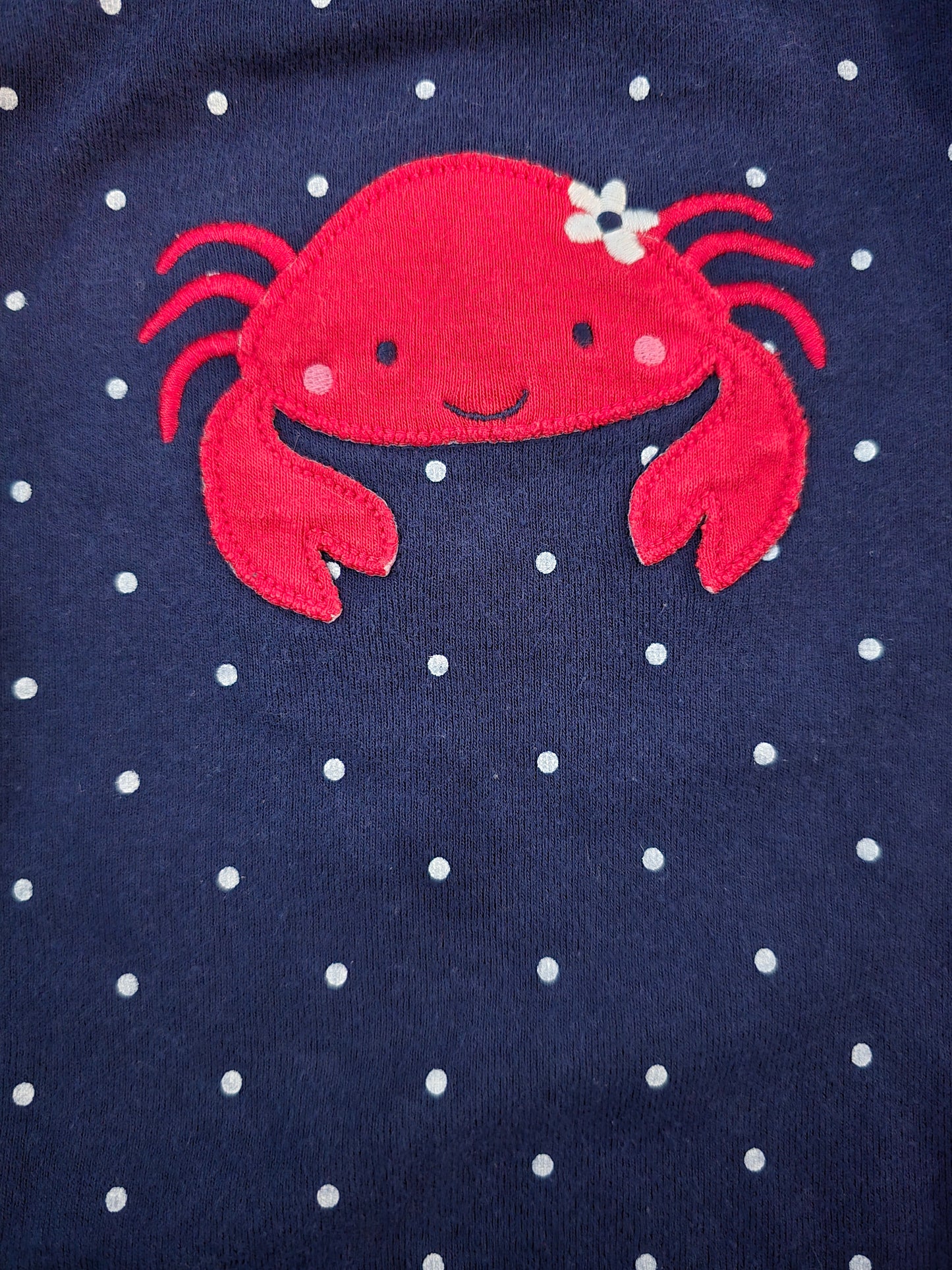 Child of Mine Crab Onesie-12M