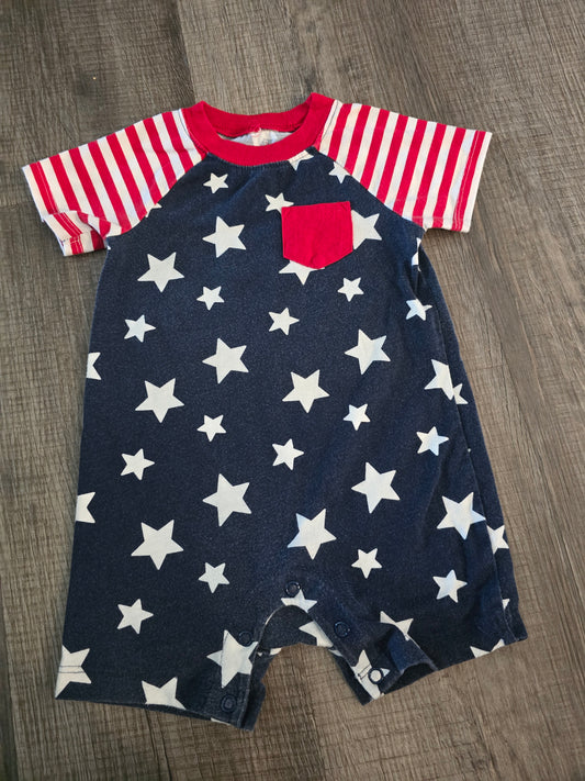 Celebrate Patriotic American Jumper-6/9M