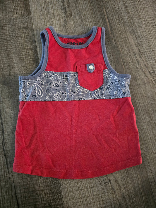 Genuine Kids Paisley Tank-18M