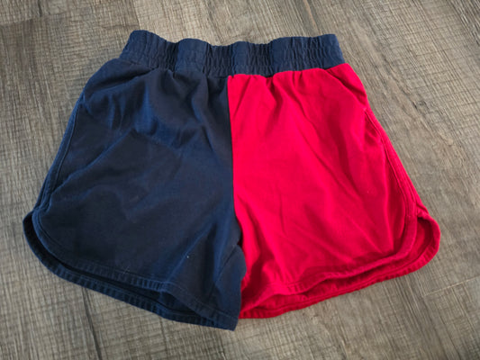 Celebrate Patriotic Dual Colored Pull-On Shorts-7/8