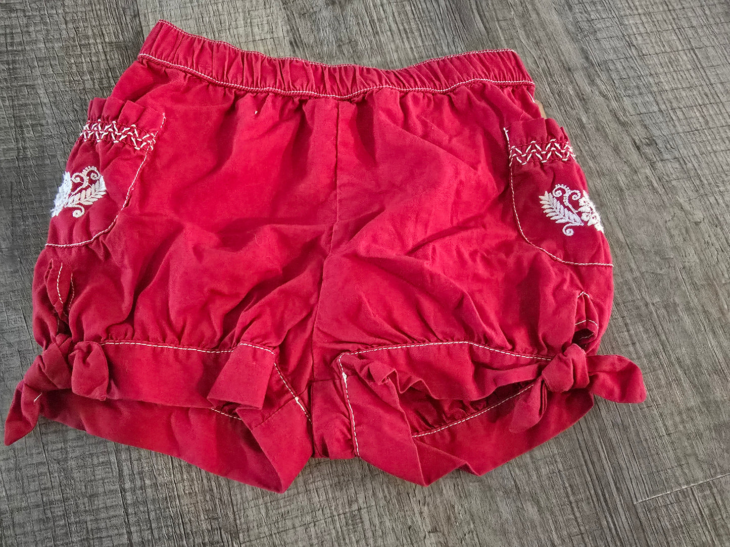 Baby Gap Red Pull-On Shorts-18/24M