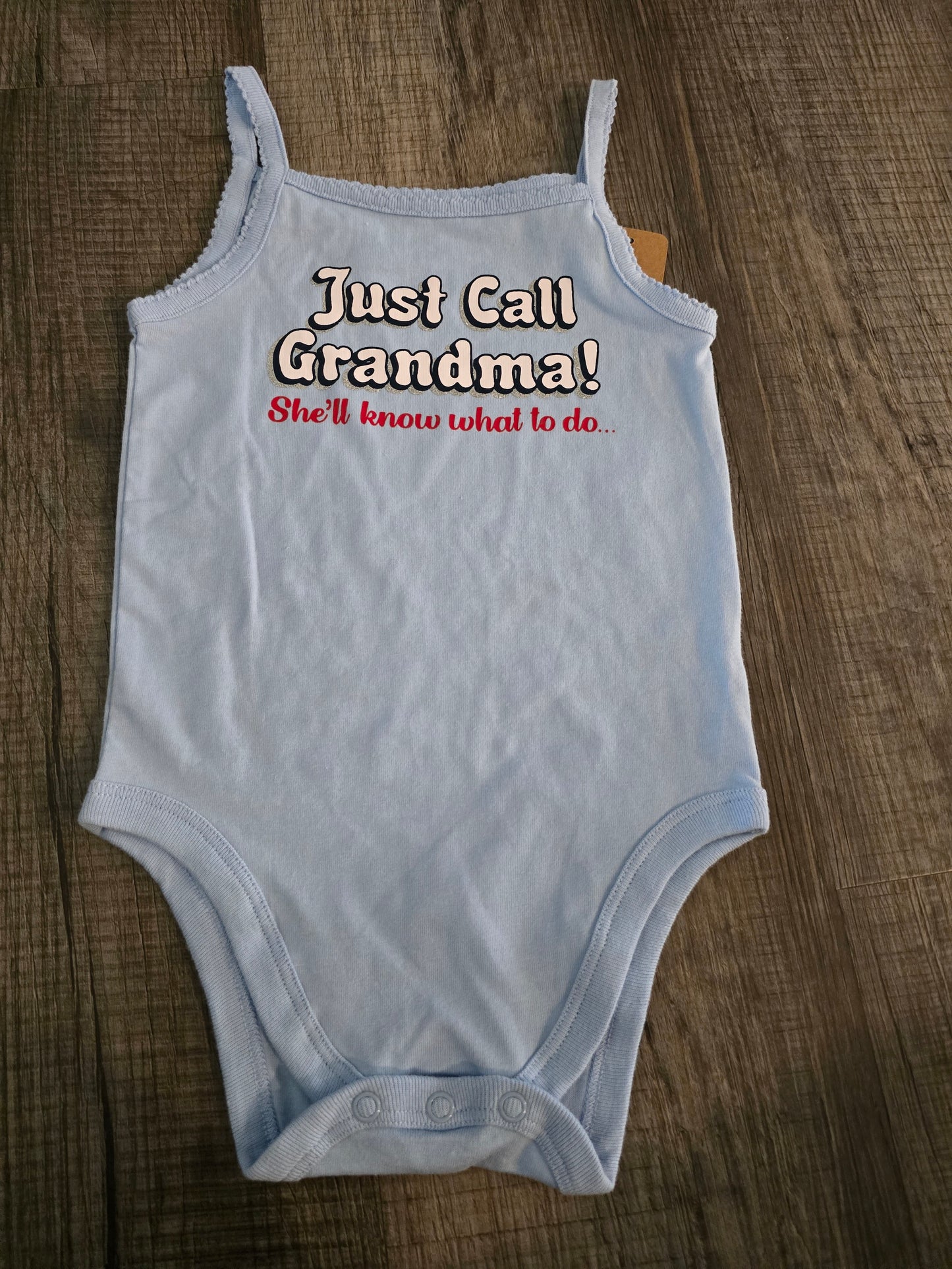 Garanimals Just Call Grandma Onesie-18M