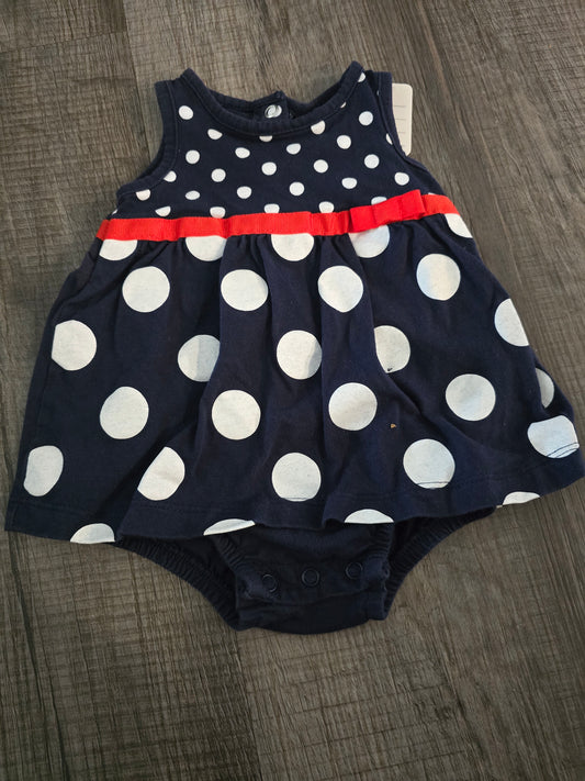 Carter's Polka-Dot Dress-3M