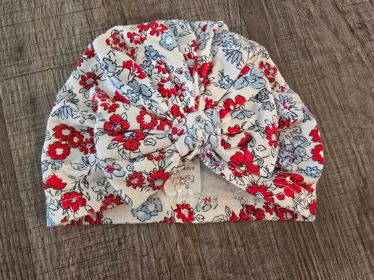 Baby Essentials Floral Beanie-0/12M