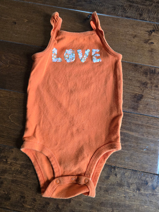 Carter's Love Tank Onesie-18M