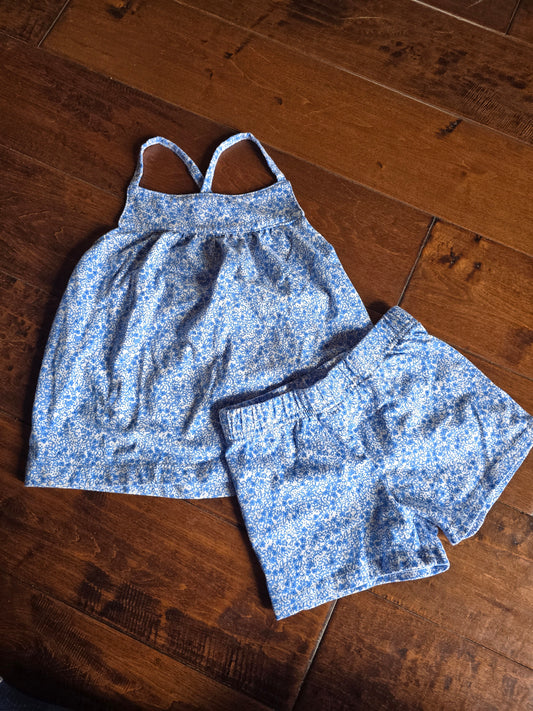 Carter's Floral Casual Set-3T