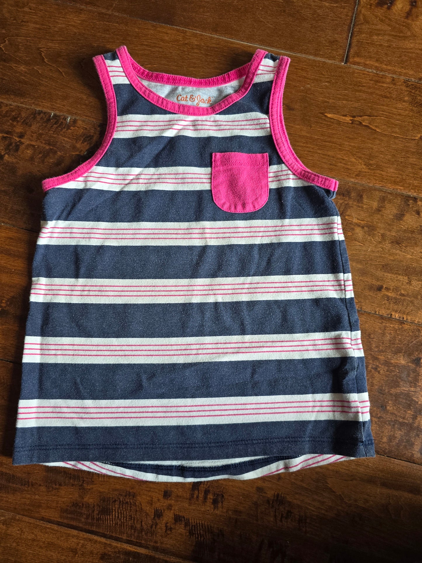 Cat&Jack Stripe Tank-4T