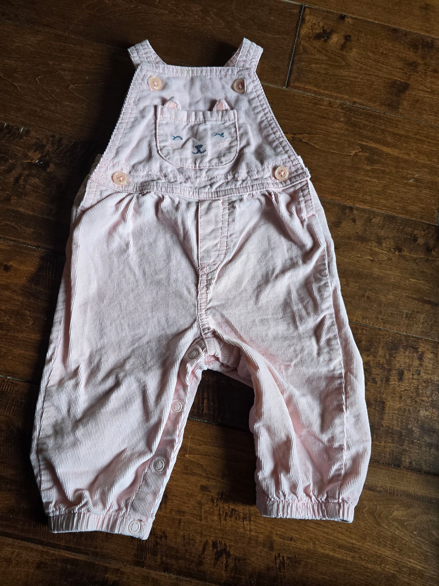 Just One You Corduroy Bib Overalls-6M