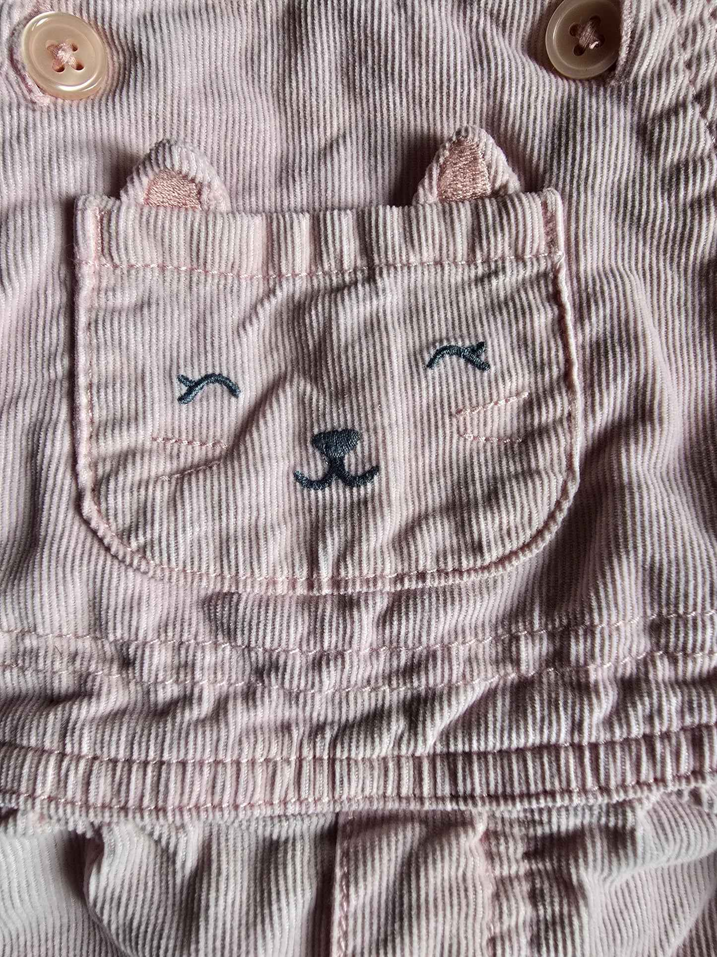 Just One You Corduroy Bib Overalls-6M